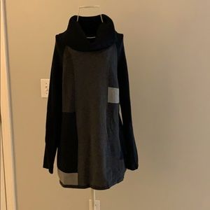 Tunic Turtleneck Sweater